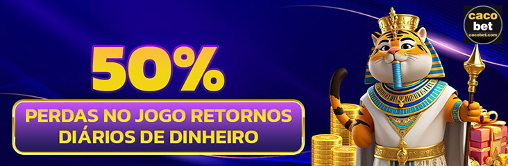 cacobet — módulo dedicado a promoções ativas, com composição limpa, pensado para guiar o olhar para botões principais.